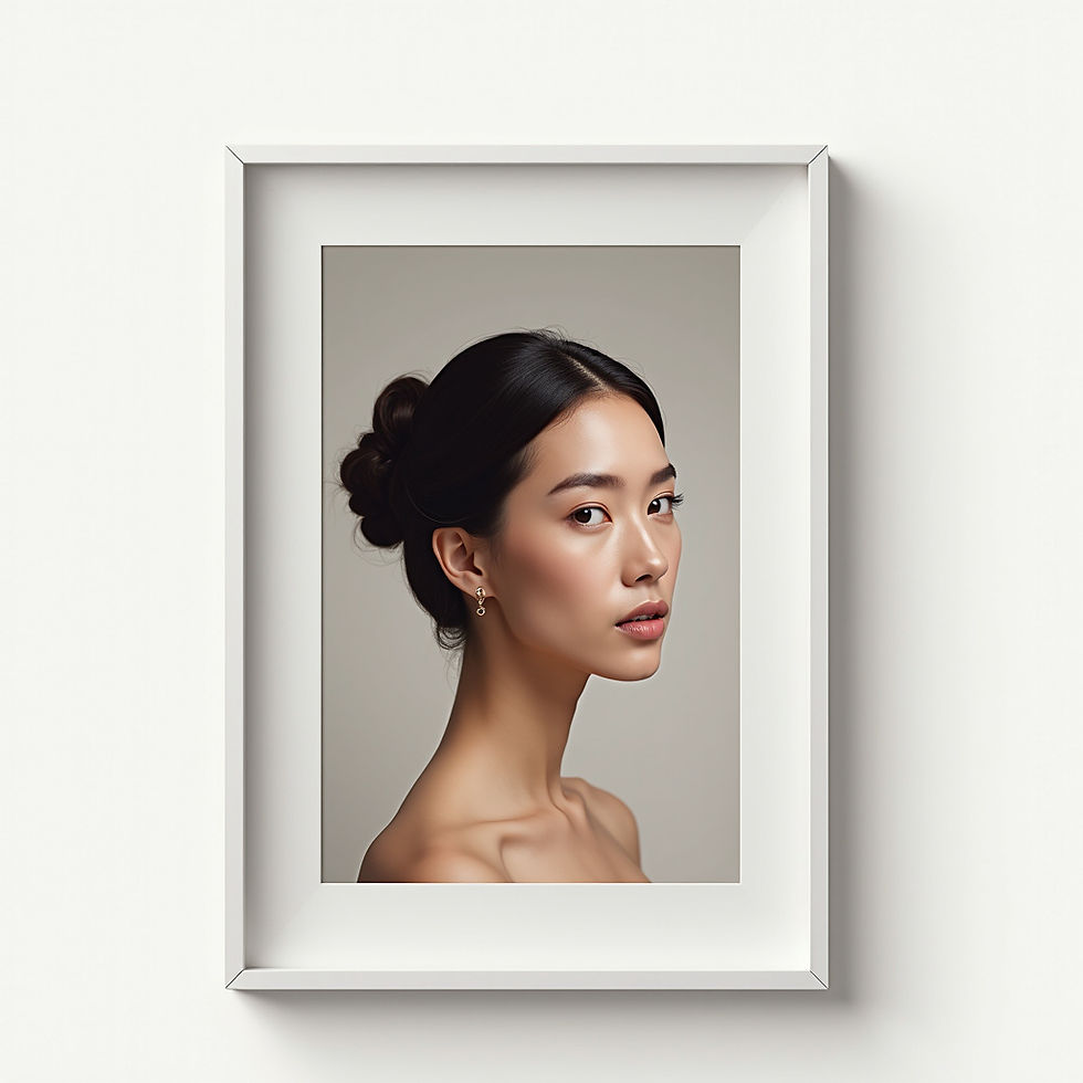 Elegant Portrait Print
