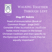 Reflection Day 37: Rev'd Dwight Helt