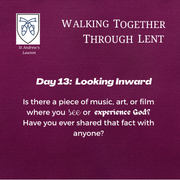 Reflection Day 13: Glen Boyer