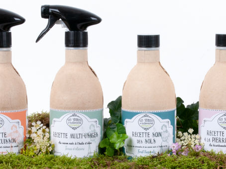 Natural Cleaning in a 100% recycled bottle