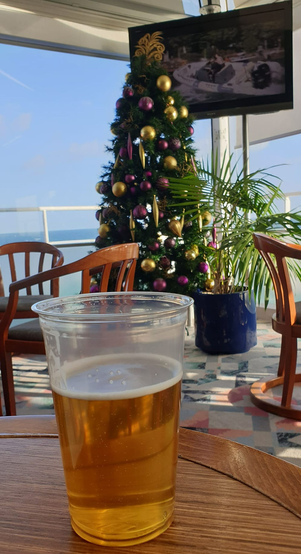 Entertainment on ferry