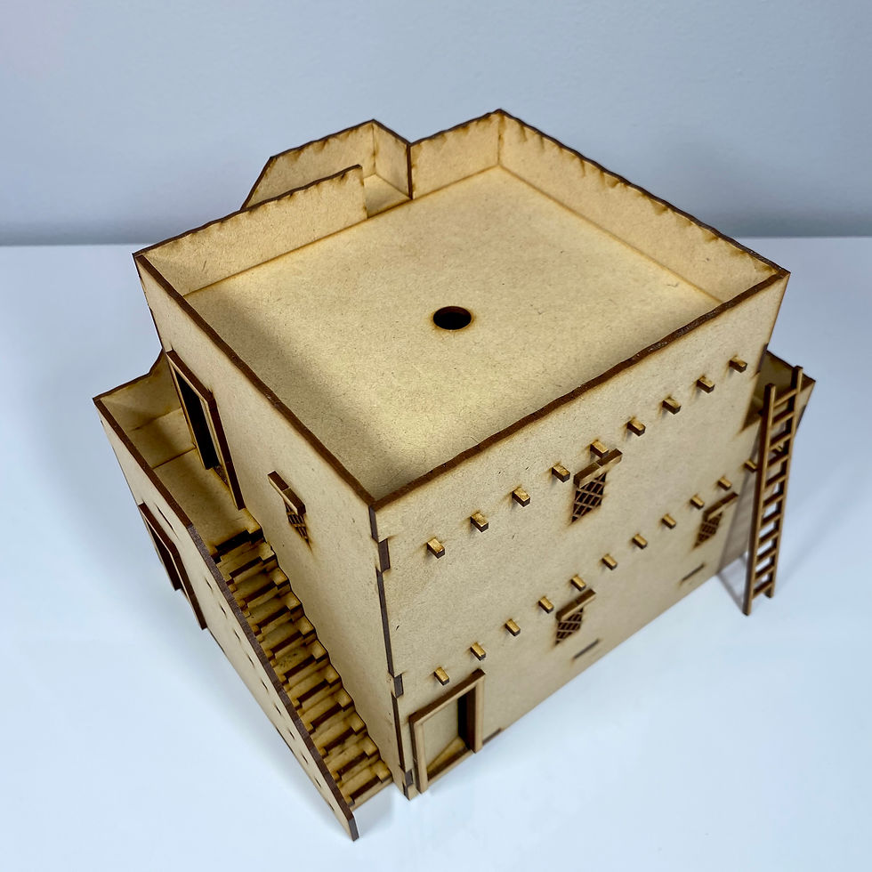 Thumbnail: Last Supper First Century House Scale Model - 1:40 Scale