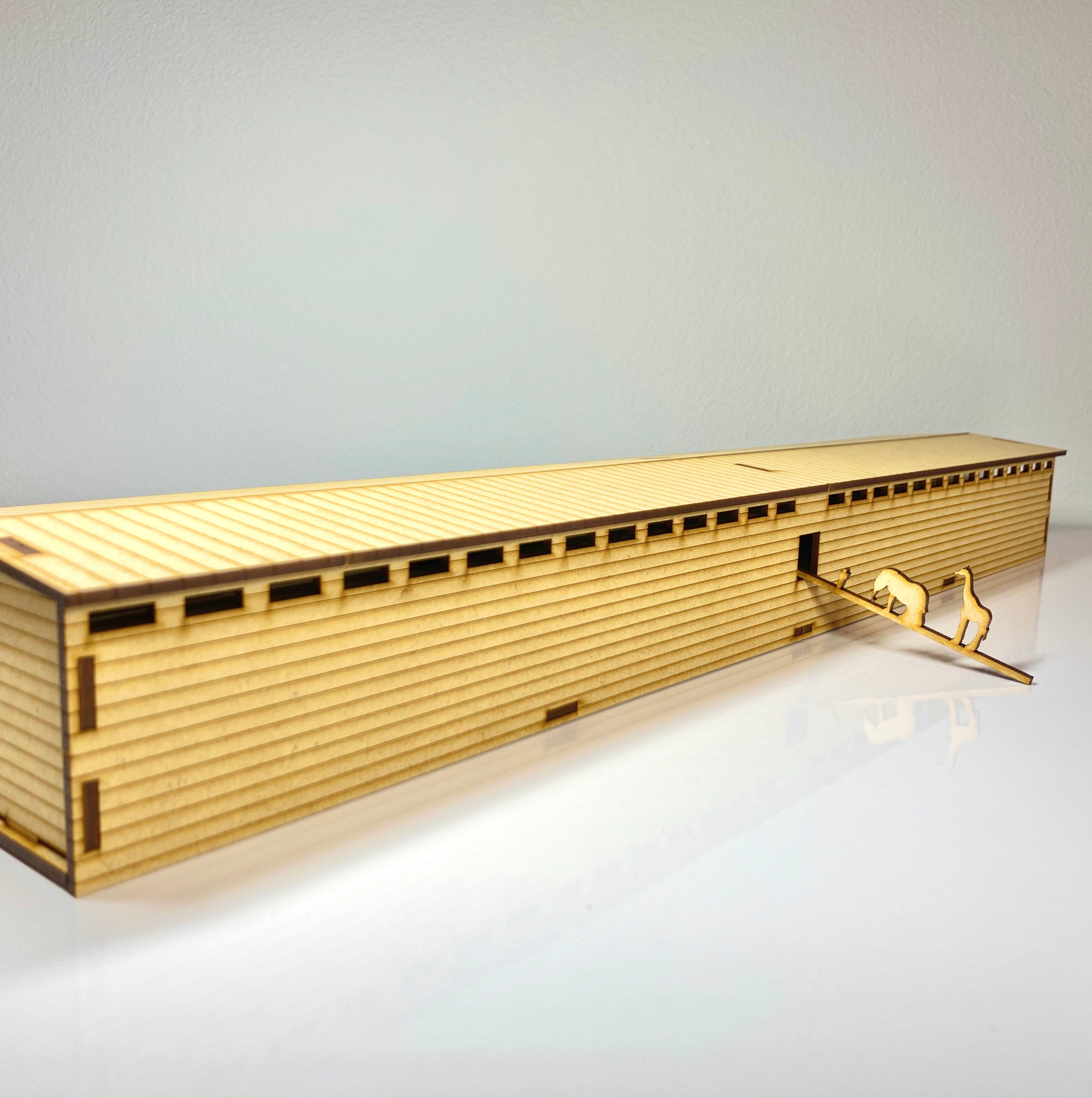 Noah's Ark Scale Model - 1:250 Scale