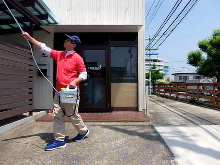 ホンマックス株式会社に害虫ブロック施工