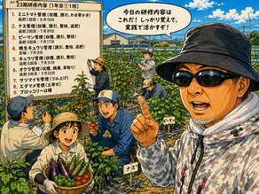 農ライフ担い手づくりコース夏野菜の管理