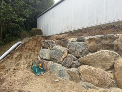 石積み　岩組