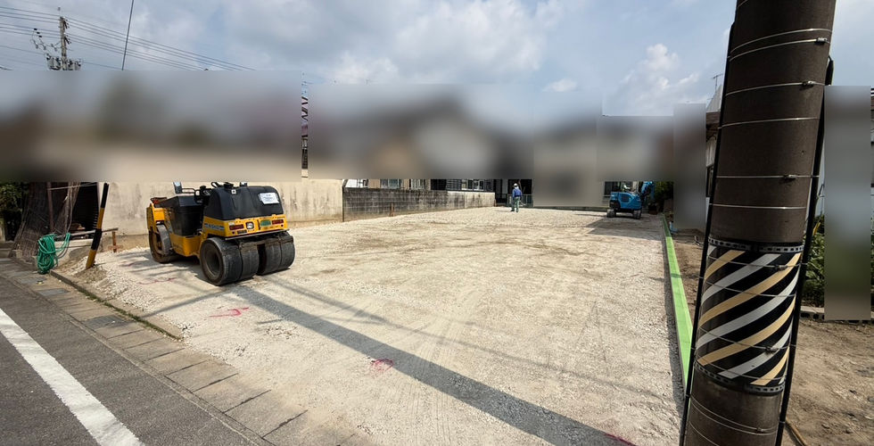 駐車場造成工事