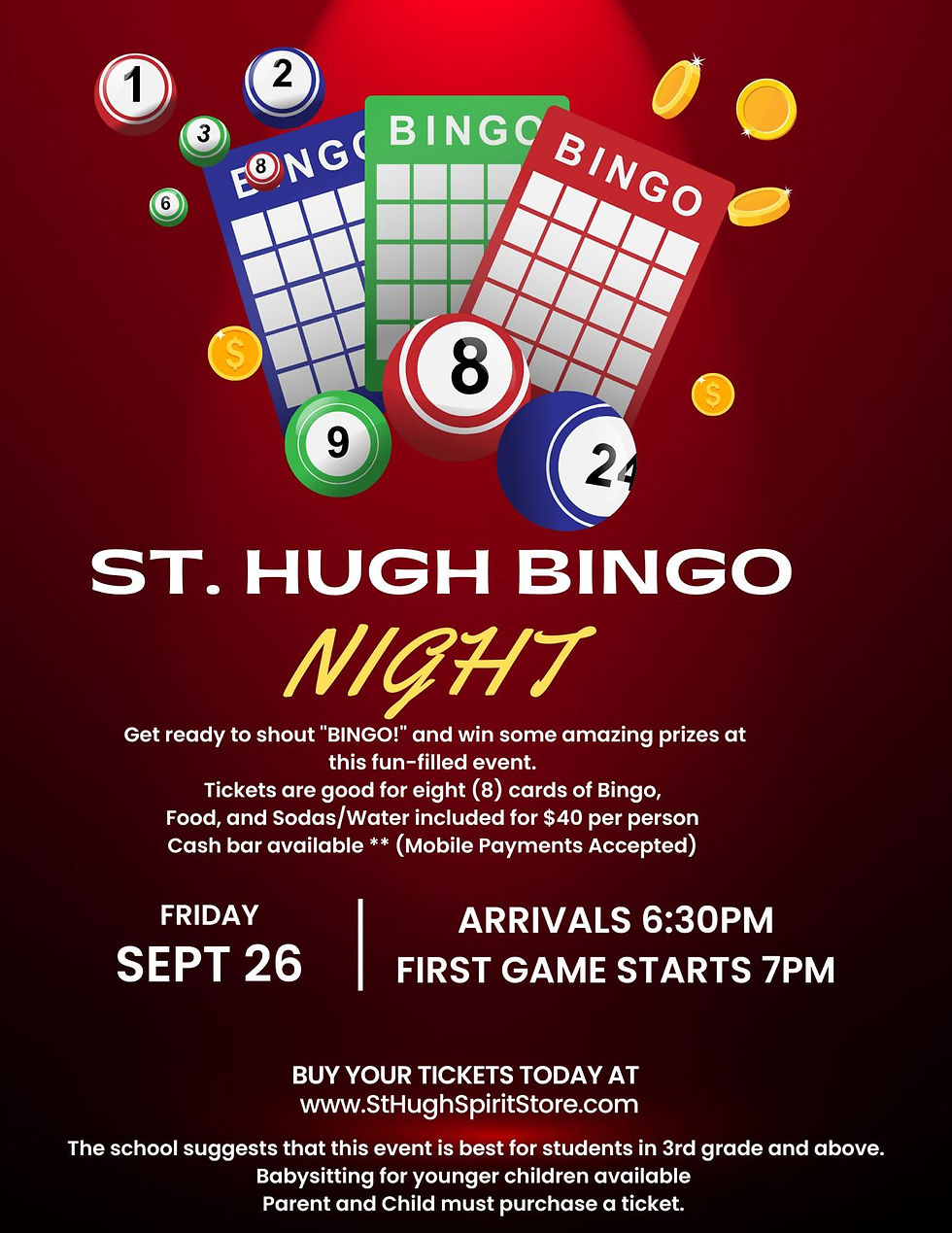 St. Hugh Family Night 2025