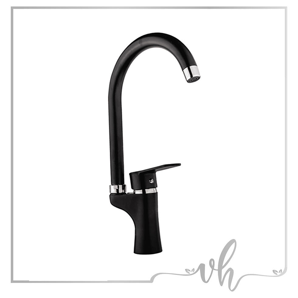 Venina Home Loft Black Kuğu Eviye Bataryası