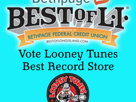 Looney Tunes: Vote Once Daily For Best Of Long Island Best Record Store!