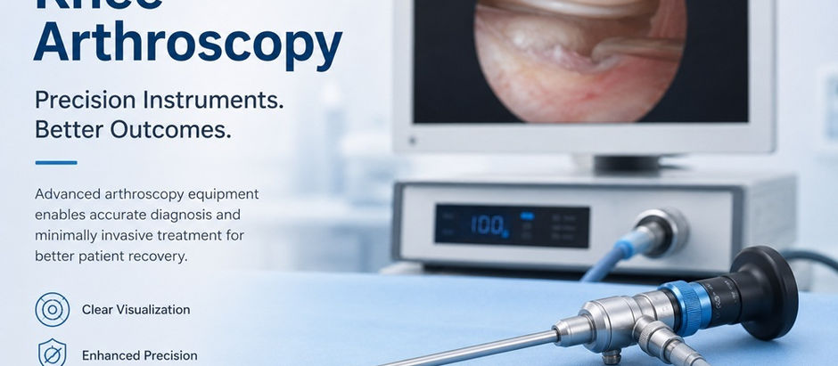Knee Arthroscopy Equipment: Essential Instruments Every Surgical Team Needs