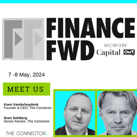 Meet us at Finance FWD in Hamburg