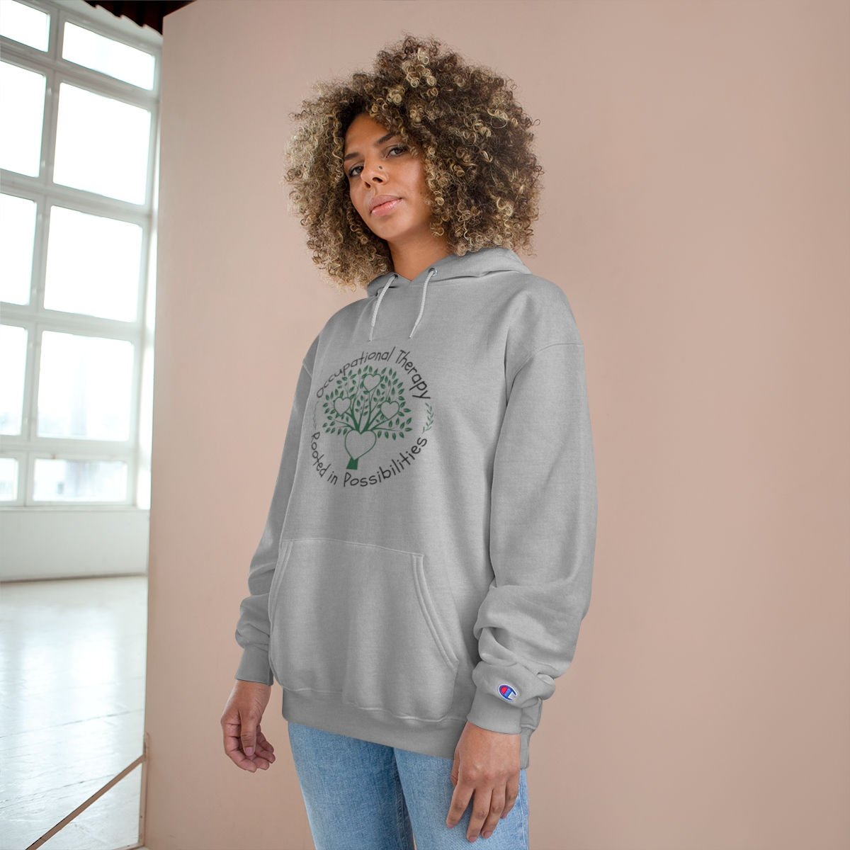 Copy of Occupational Therapy Rooted in Possibilities/Champion Hoodie