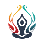 Ember & Om logo of person doing yoga