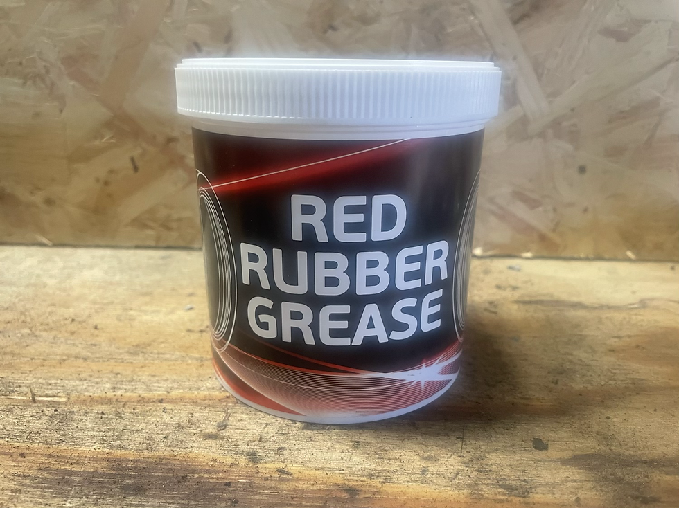 Red Rubber grease 500gm pot