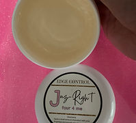 Clear Edge Control Gel: keeps your baby hairs down all day and smells very good