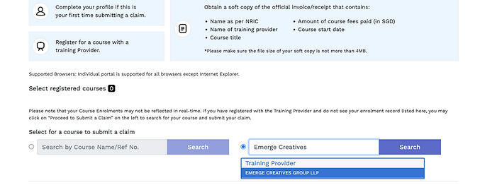 70% WSQ Skillsfuture Claims Process and Steps to Claim | Emerge Creatives