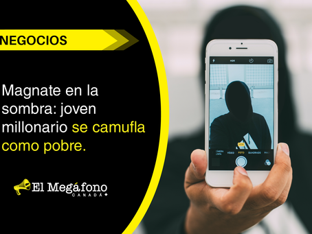 Magnate en la sombra: joven millonario se camufla como pobre.