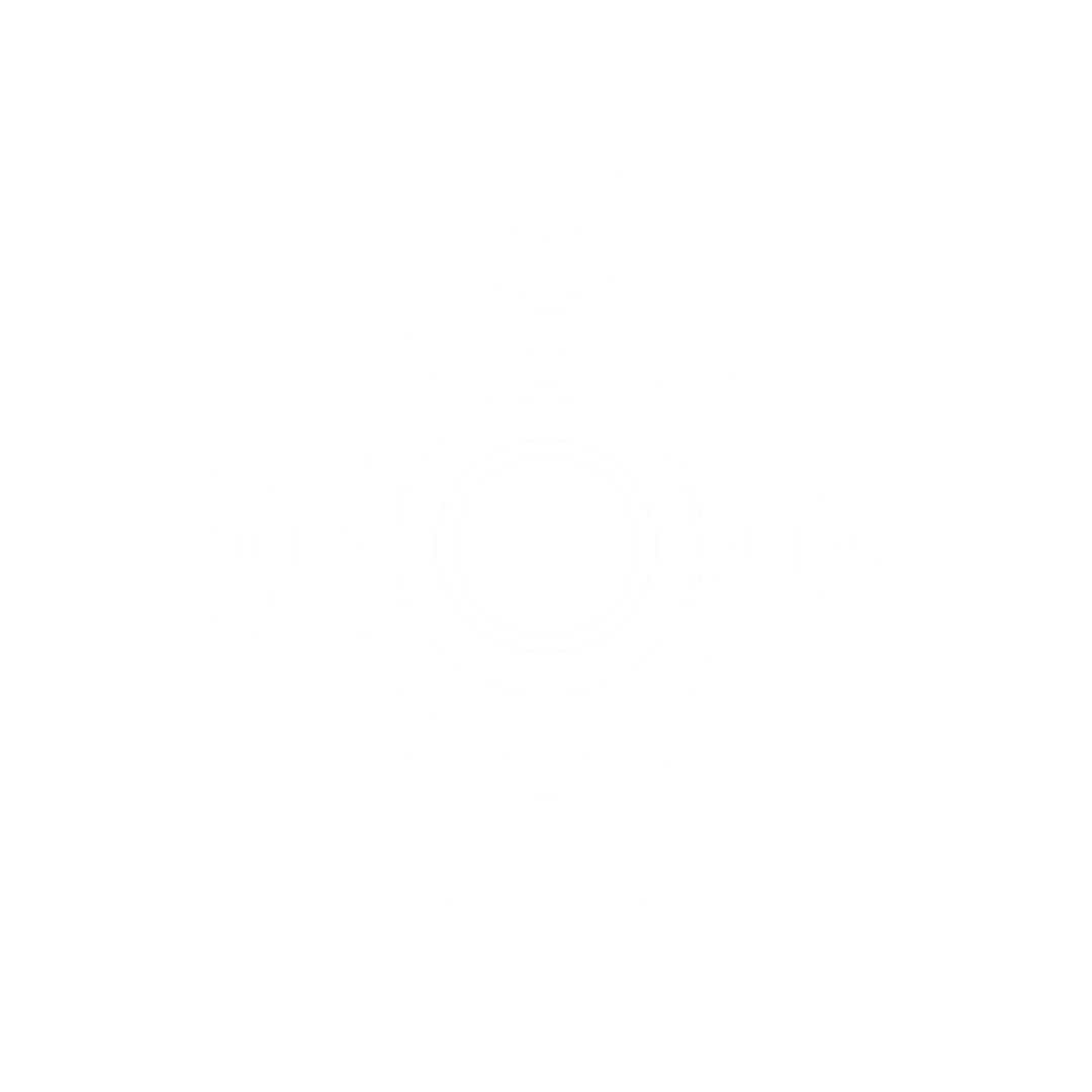 Faded White Circle