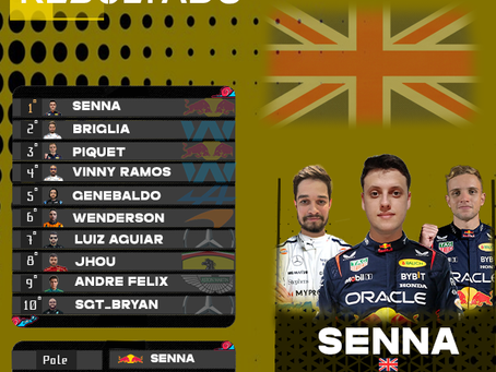Resultado GP da Inglaterra F1 T13 1/8!
