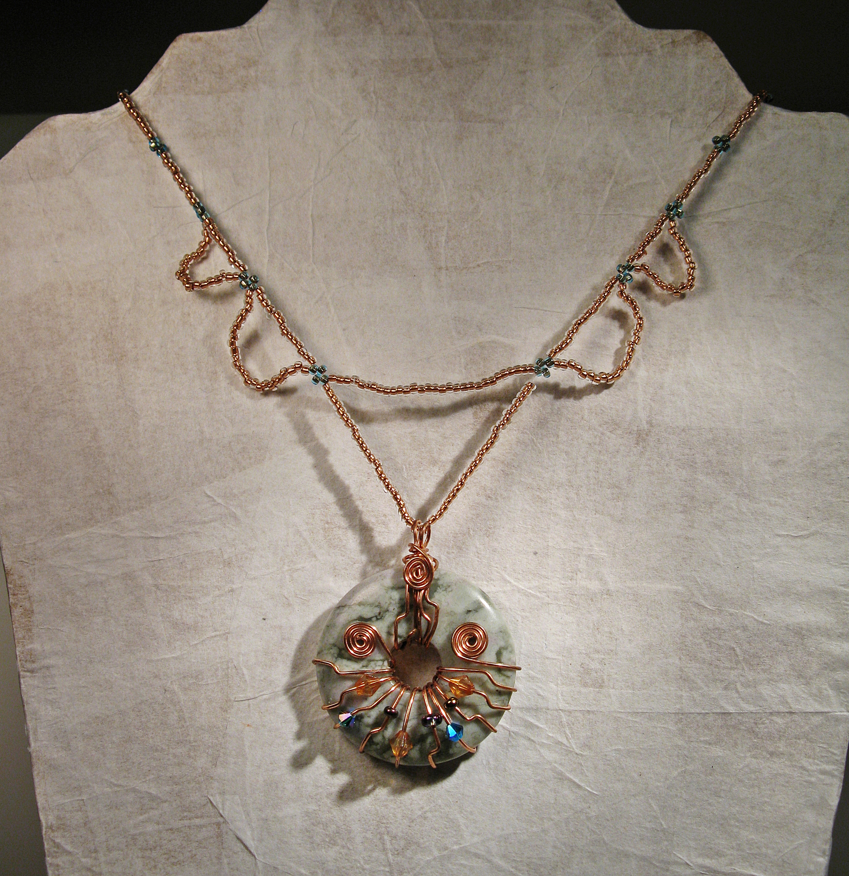 Copper donut wrap