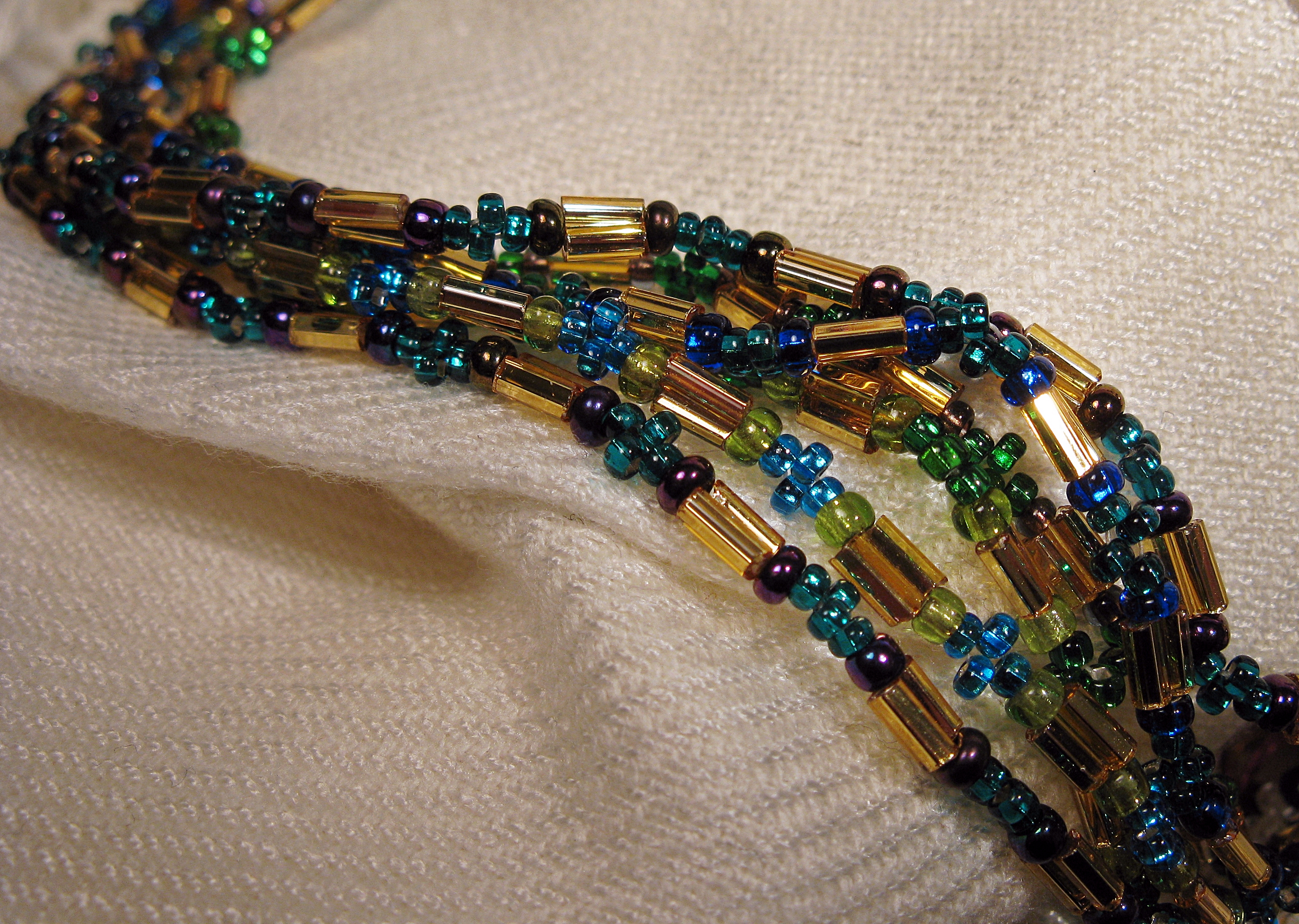 Beaded bangles "Tropical" combo