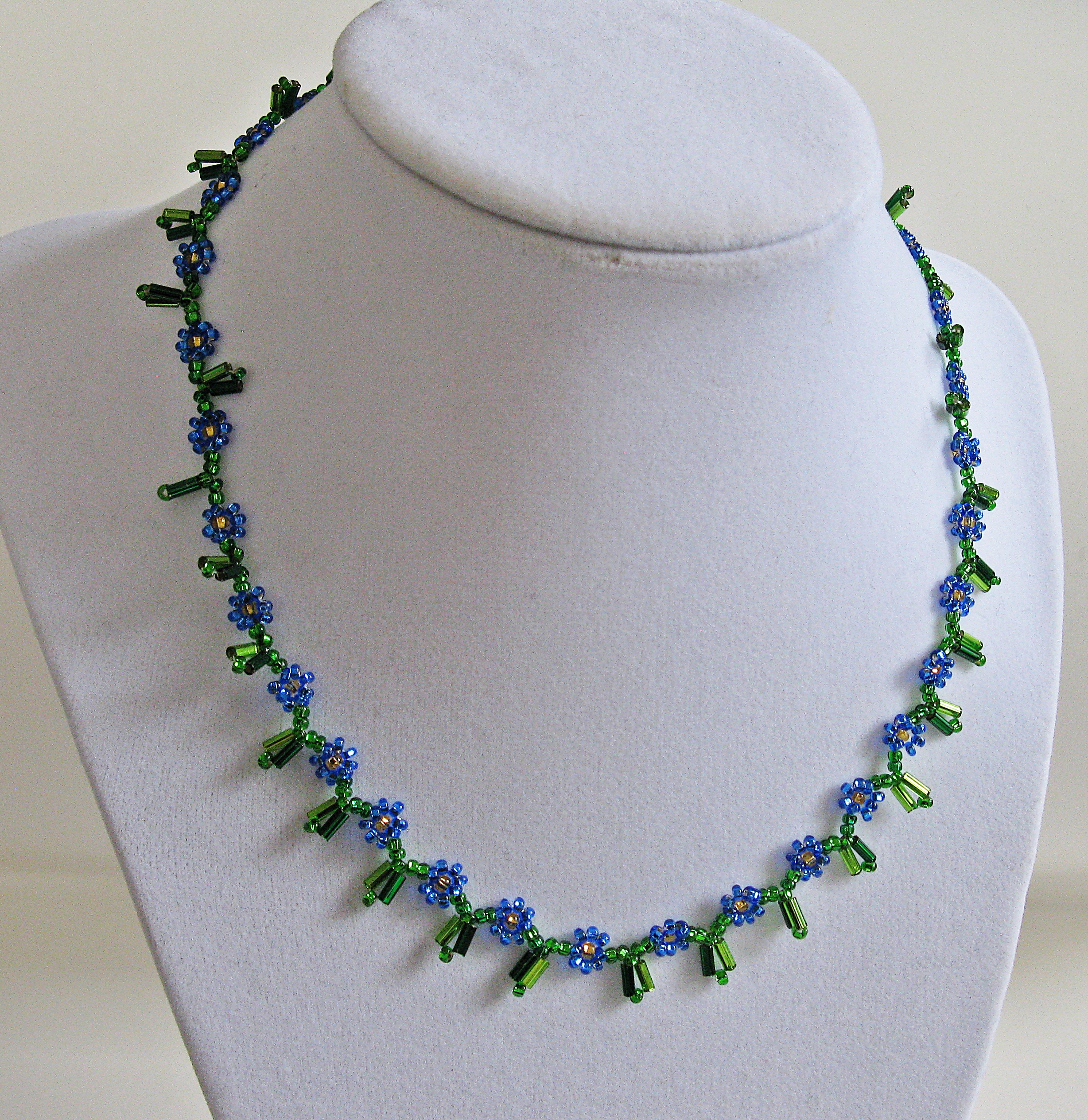 Forget-me-not necklace