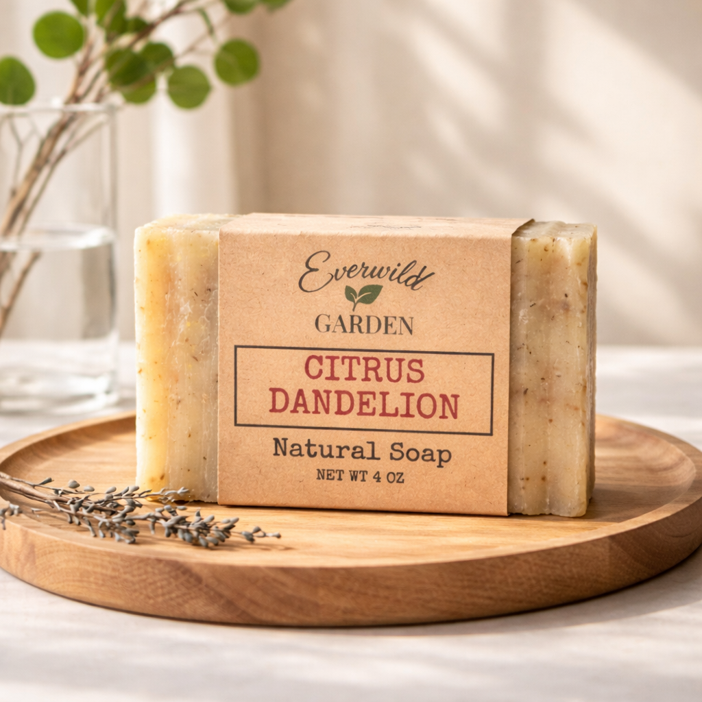 Citrus Dandelion Natural Soap