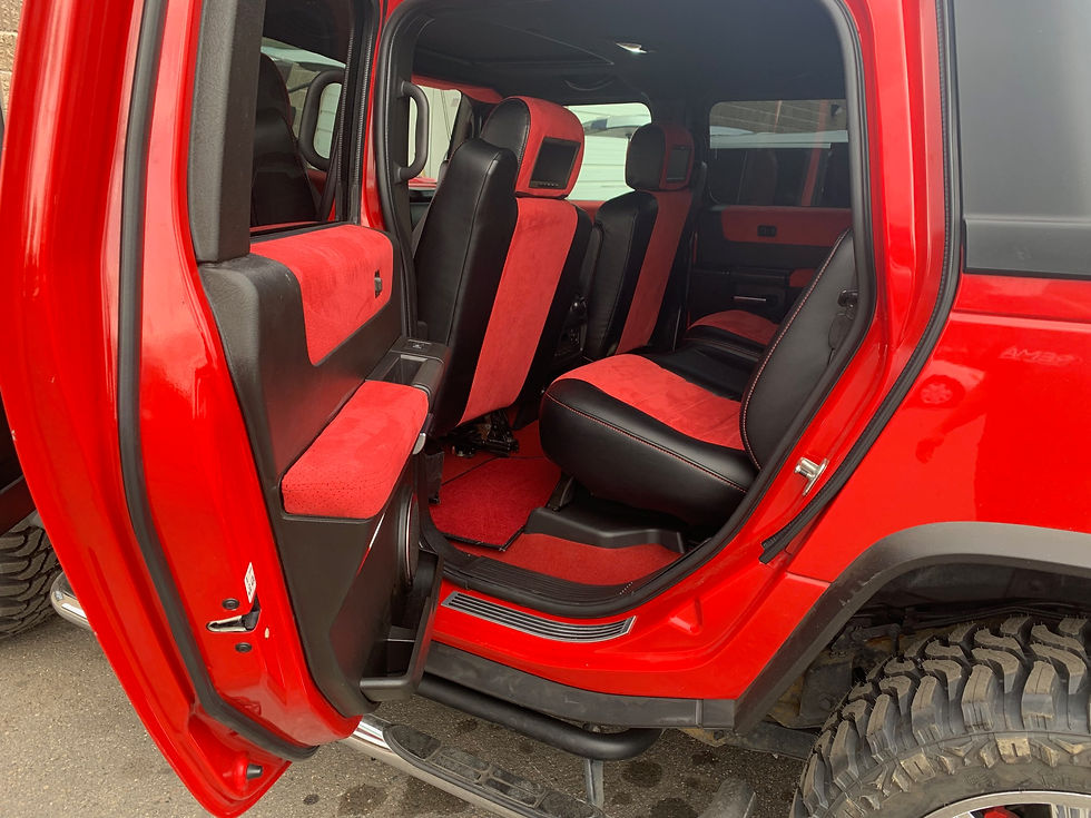 Seats and door panels