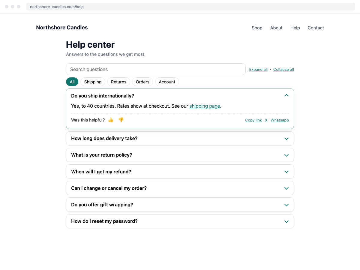 Pro FAQ screenshot 1
