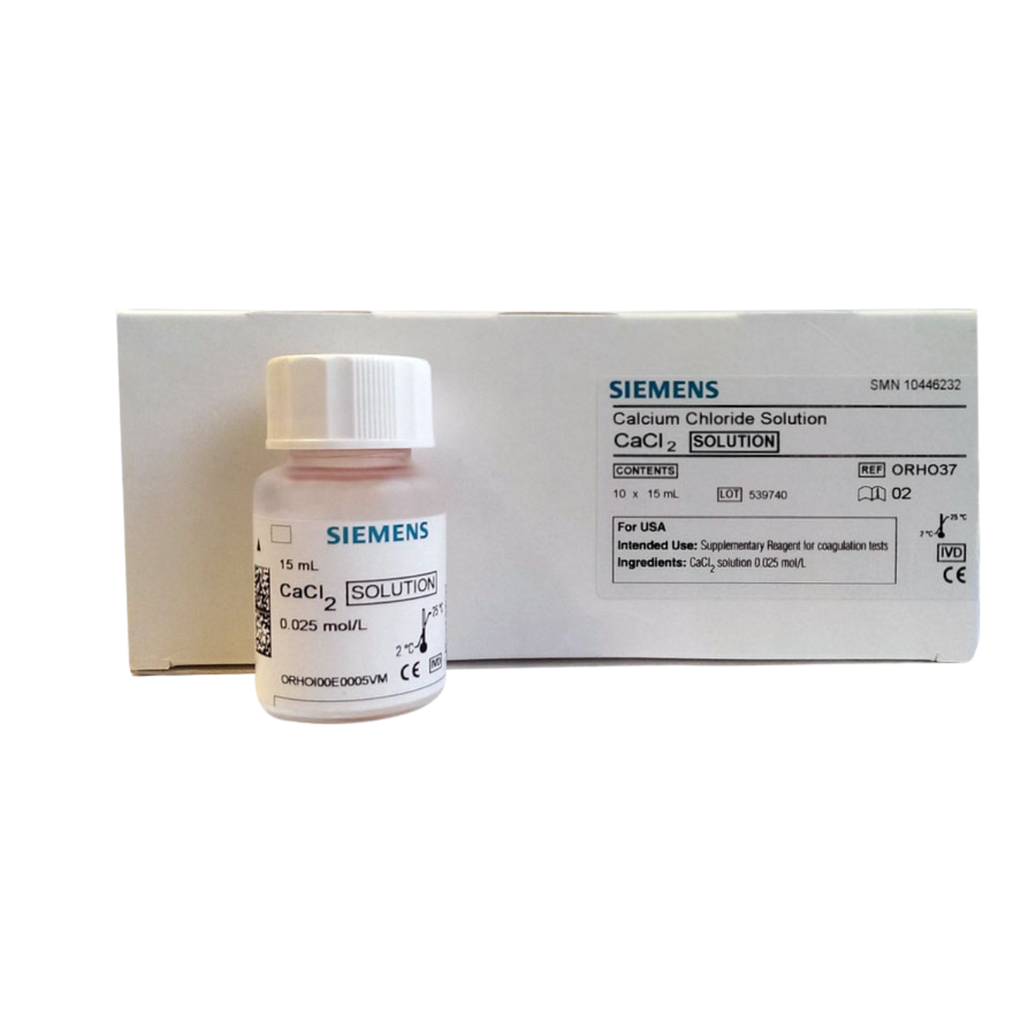 CALCIUM CHLORIDE SOLUTION 10X15ML (10446232)