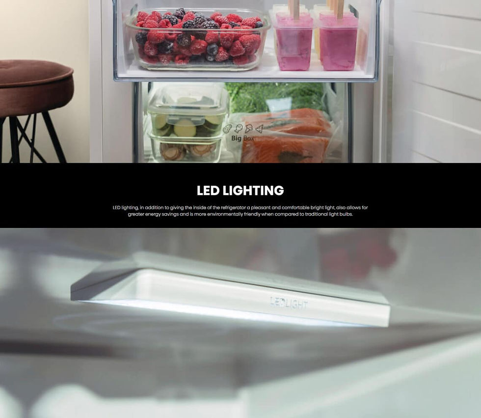 Thumbnail: Hisense  Free Standing Fridge-Freezer. Non Frost. Model  RB434N4AC21