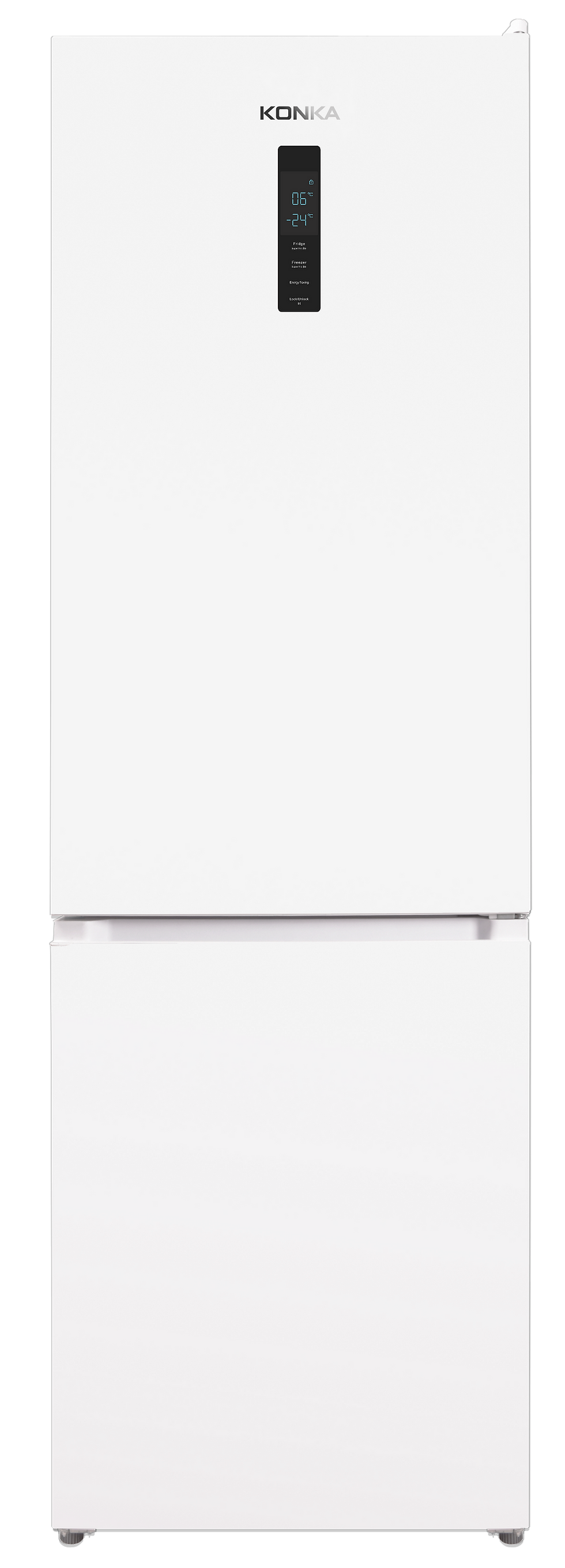 Konka Fridge Freezer Non Frost With Display. Model Krf344