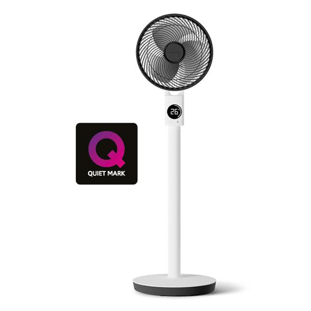 MeacoFan Sefte® Pro 10” 3 in 1 Pedestal & Table Fan, Meaco App, Lead or Battery