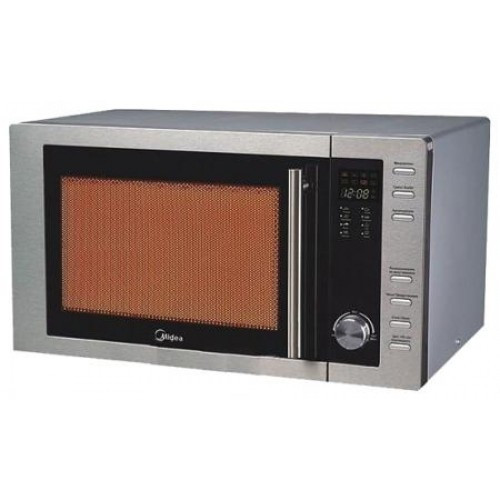 Microwave 23 Ltrs with Defrost and Grill . Model number AG823AZI. Inox