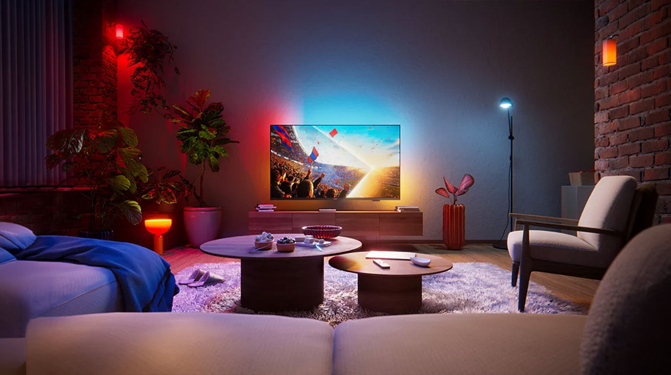 Philips – 43″ – 4K Ambilight LED TV – 43PUS8001