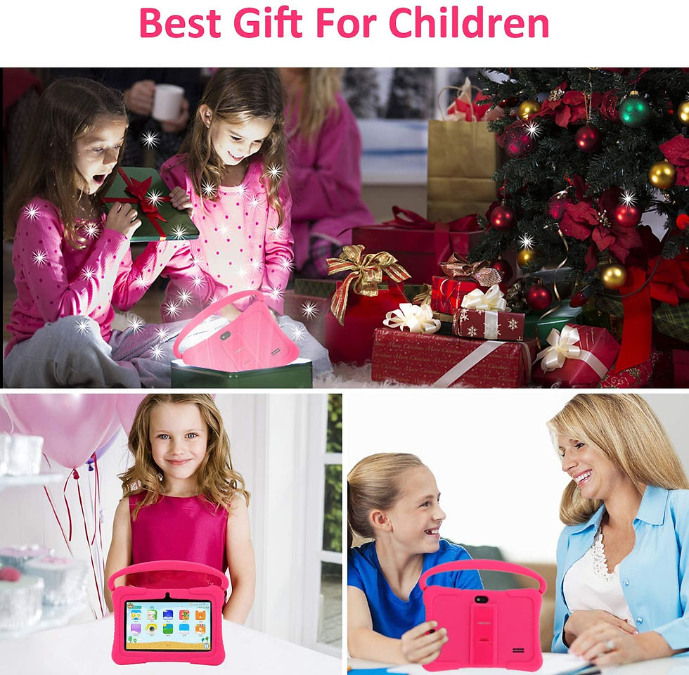 Thumbnail: Veidoo 7" Kids Tablet. 16Gb / 1Gb Ram. Wifi Only