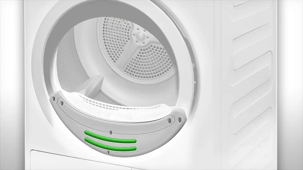 Thumbnail: Blomberg 8Kg Condenser Tumble Dryer With B Energy Rating. Model Ltk38020