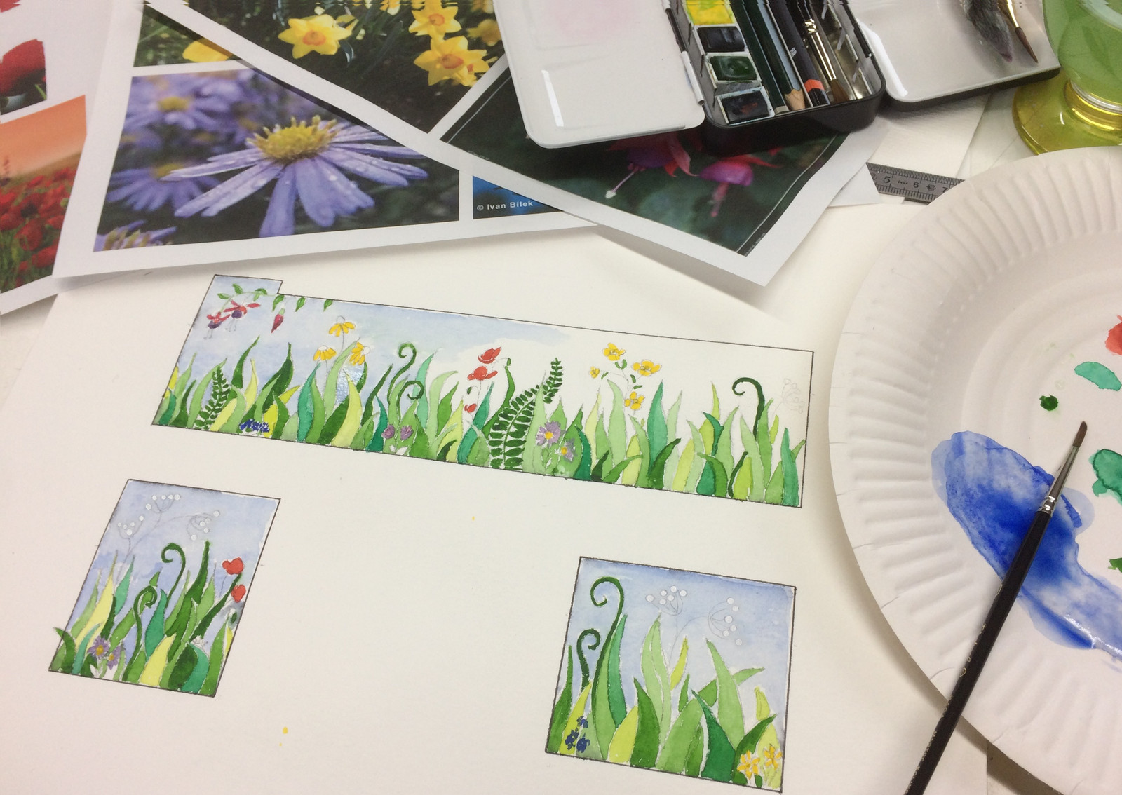 Credence Cuisine Mosaique