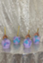 Mermaid Themed Candy Apples