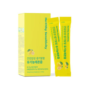 건강감성 생기발랄 유기농레몬즙