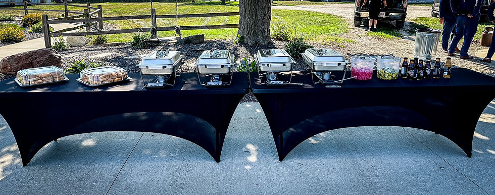 Buffet Setup