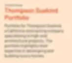 Thompson Suskind Portfolio