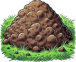 mole mounds