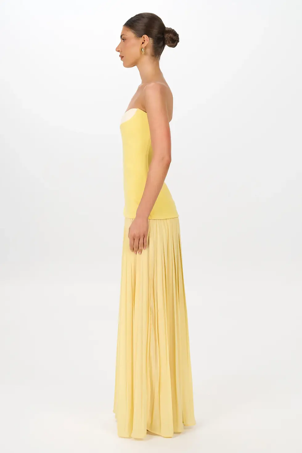 Thumbnail: Yellow Nicolette Jefre Séi Maxi Dress