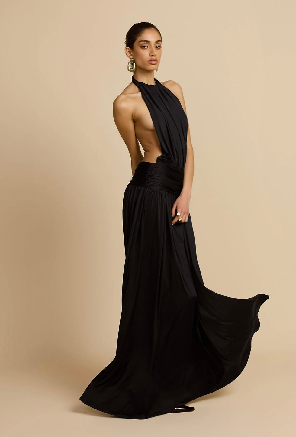 Thumbnail: Black Santina Arcinaori Dress