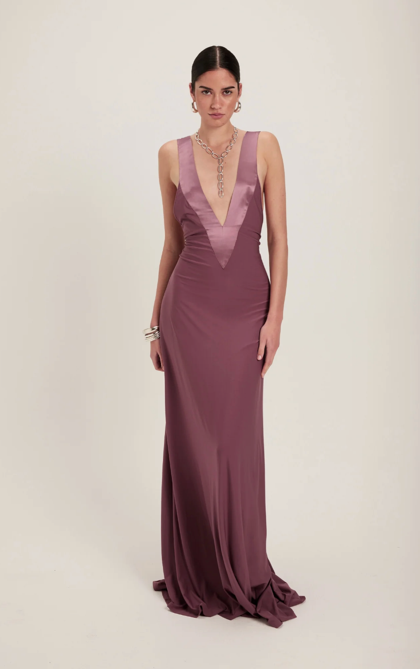 Thumbnail: Purple Rosa Ance Gria Gown