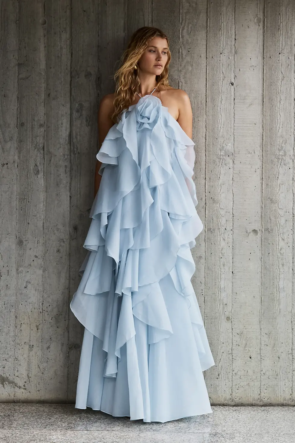 Thumbnail: Blue Aje Pandorea Layered Maxi Dress