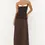 Thumbnail: Brown Nicolette Jefre Sèi Maxi Dress