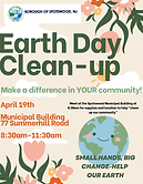 Colorful Illustrated Earth Day Flyer .png